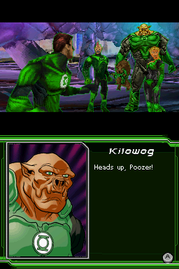 Green Lantern: Rise Of The Manhunters screenshot 5 for Nintendo 3DS